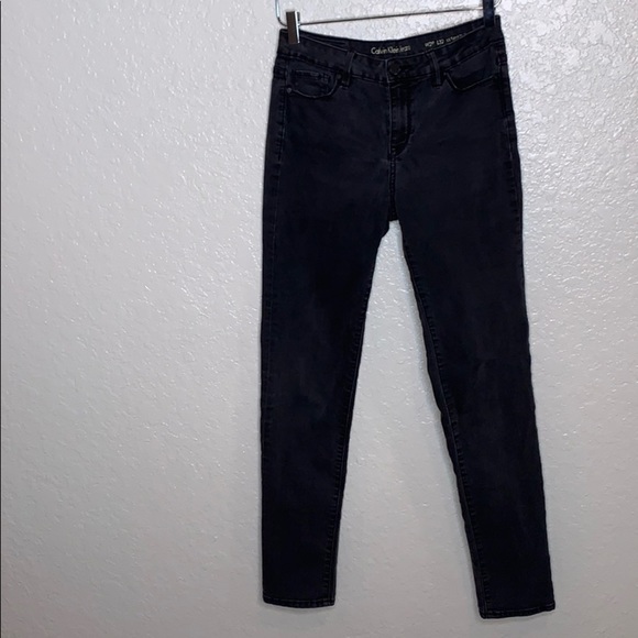 Calvin Klein Black Ultimate Skinny Jeans - Picture 2 of 7